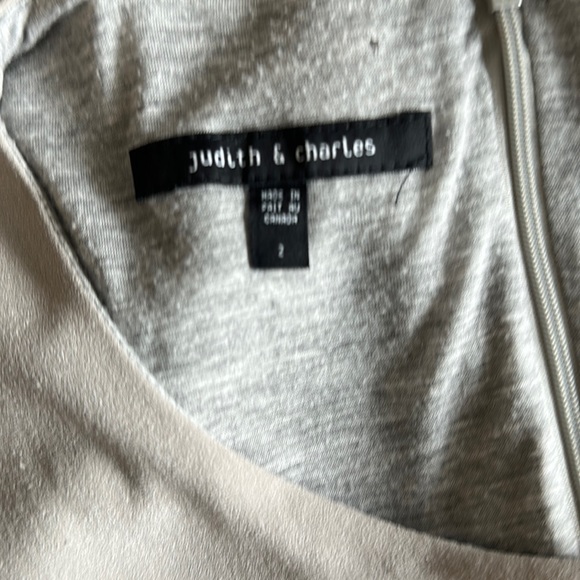 Judith & Charles Mid-Length Dress | Size 2 | Unique Draping and Ruching - Picture 4 of 4